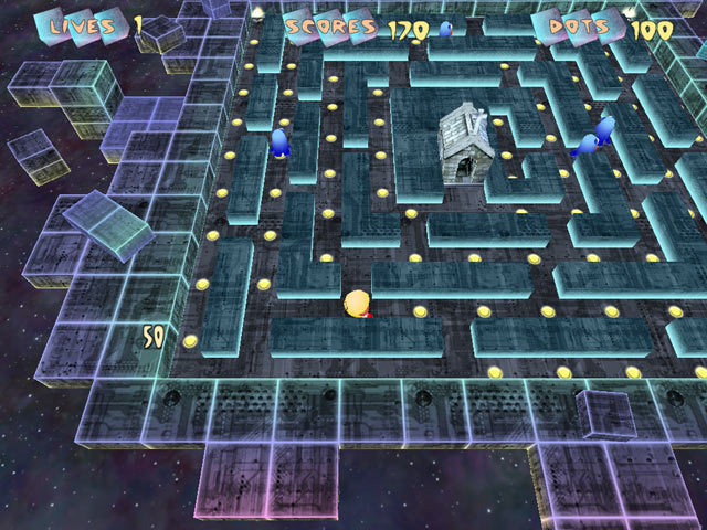 Pac-Manic Worlds 3D Screenshot